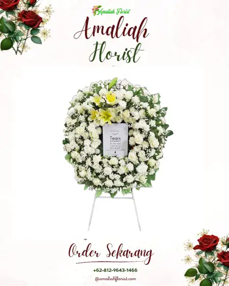 Krans Bunga Duka Tengah Padang